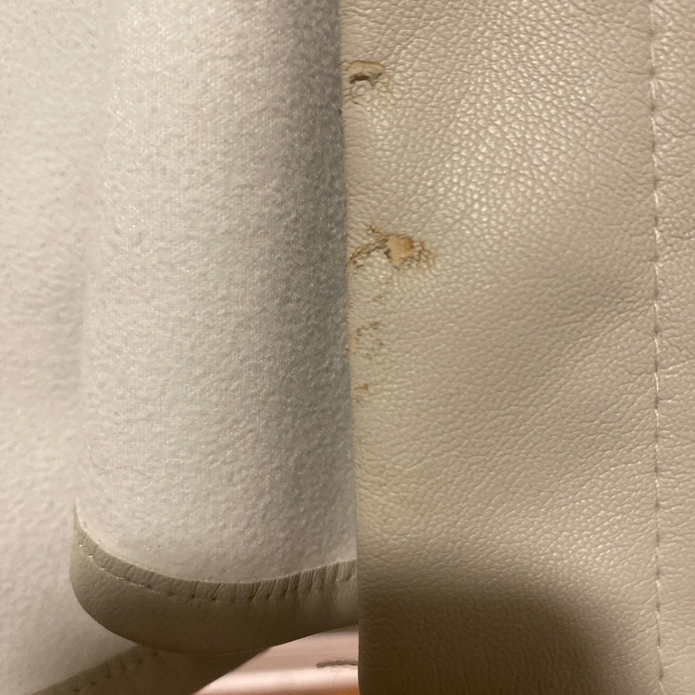 Women’s Size Small Leather Shacket - Design Lab - Picture 3 of 4
